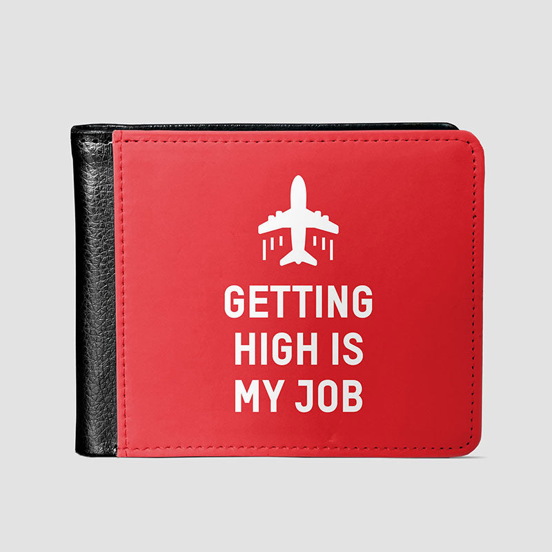 Getting High Is My Job - Men's Wallet