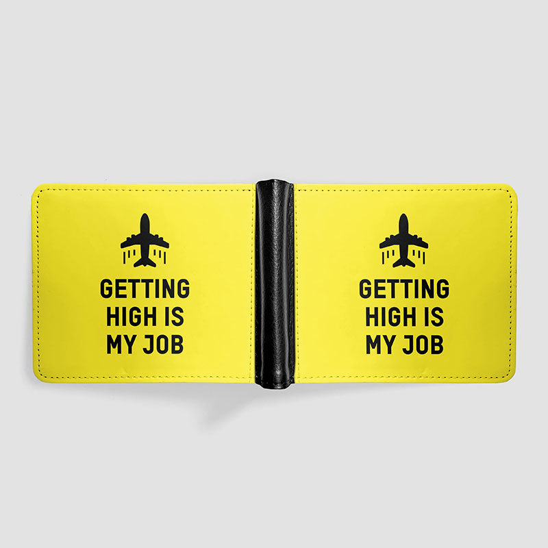 Getting High Is My Job - Men's Wallet