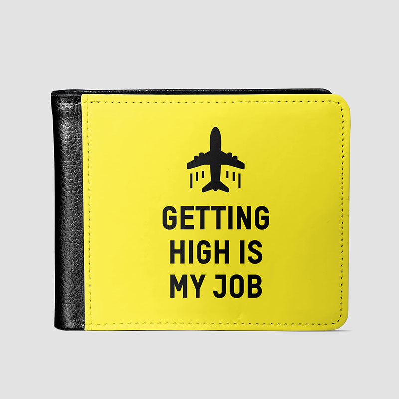 Getting High Is My Job - Men's Wallet