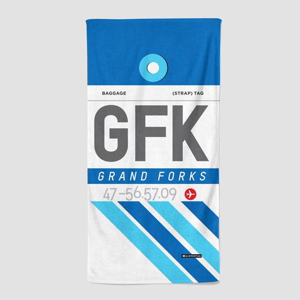 GFK - Beach Towel - Airportag