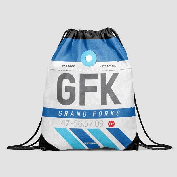 GFK - Drawstring Bag - Airportag