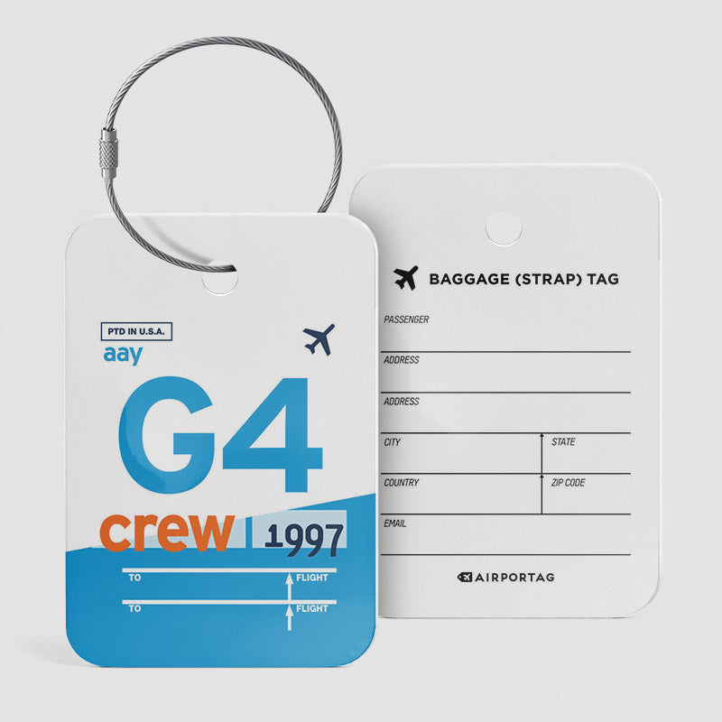 G4 - Luggage Tag