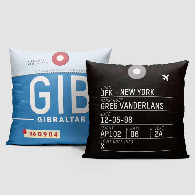 GIB - Throw Pillow