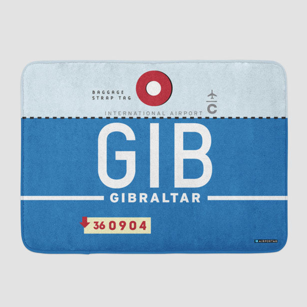 GIB - Bath Mat - Airportag