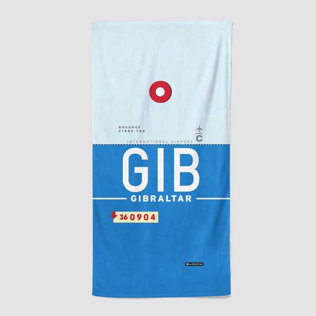 GIB - Beach Towel - Airportag