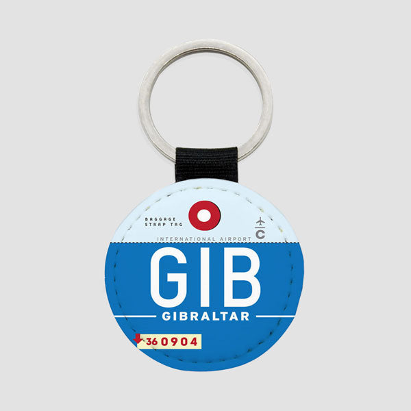 GIB - Round Keychain