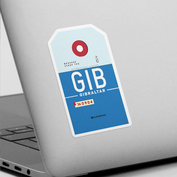 GIB - Sticker - Airportag