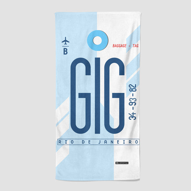 GIG - Beach Towel - Airportag