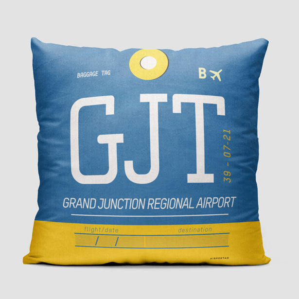 GJT - Throw Pillow - Airportag