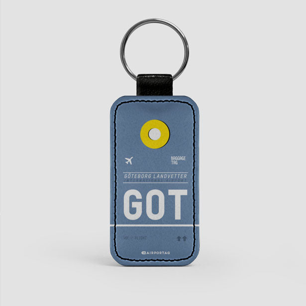 GOT - Leather Keychain - Airportag