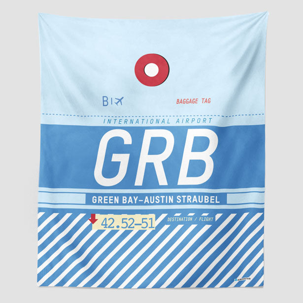 GRB - Wall Tapestry - Airportag