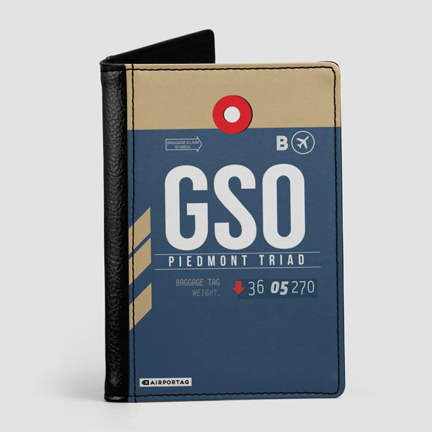 GSO - Passport Cover - Airportag