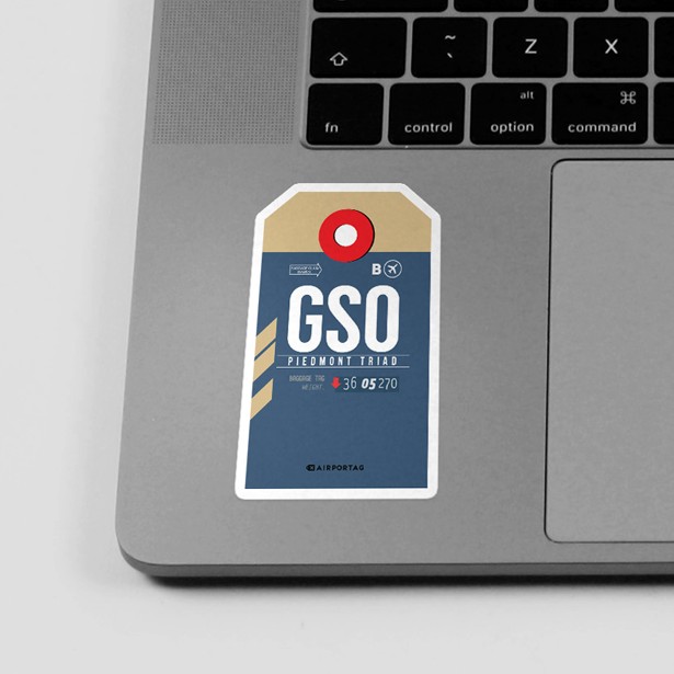 GSO - Sticker - Airportag
