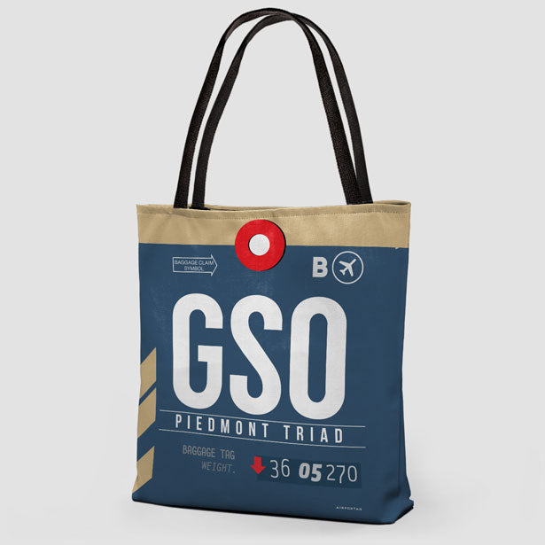 GSO - Tote Bag - Airportag