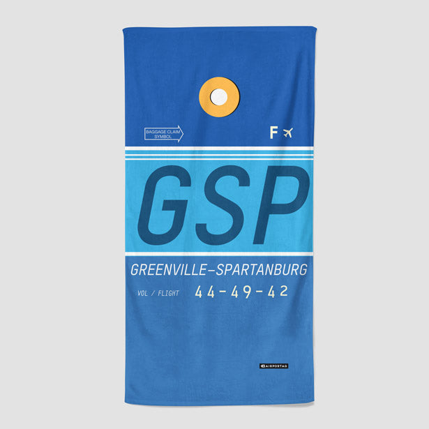 GSP - Beach Towel - Airportag