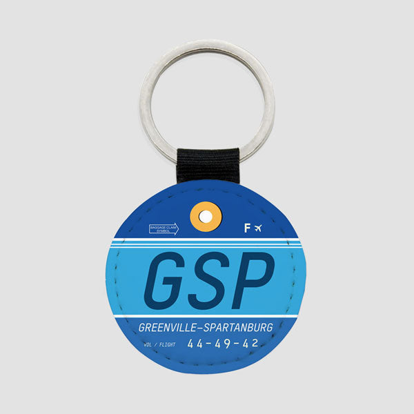 GSP - Round Keychain