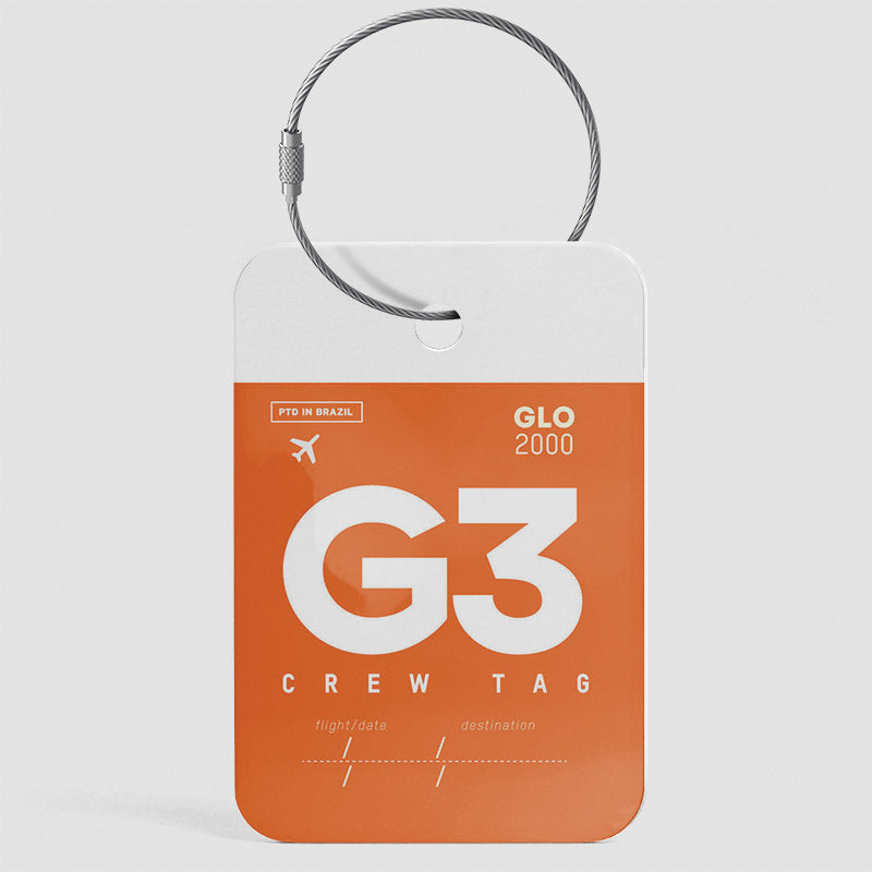G3 - Étiquette de bagage