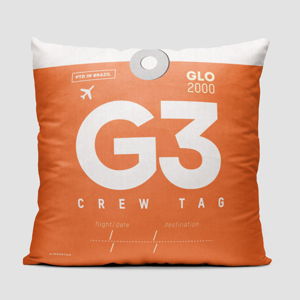 G3 - Throw Pillow - Airportag