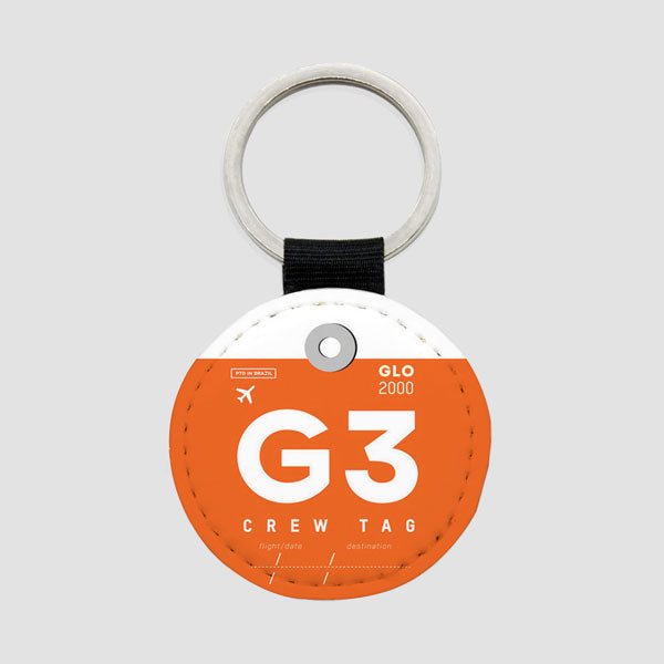 G3 - Round Keychain