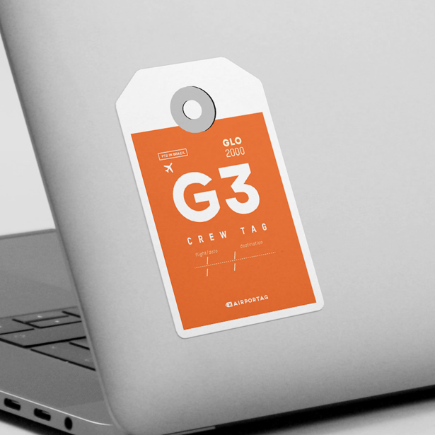 G3 - Sticker - Airportag