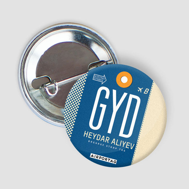 GYD - Button - Airportag