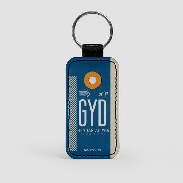GYD - Leather Keychain - Airportag