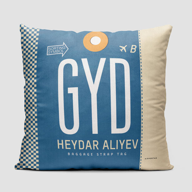 GYD - Throw Pillow - Airportag