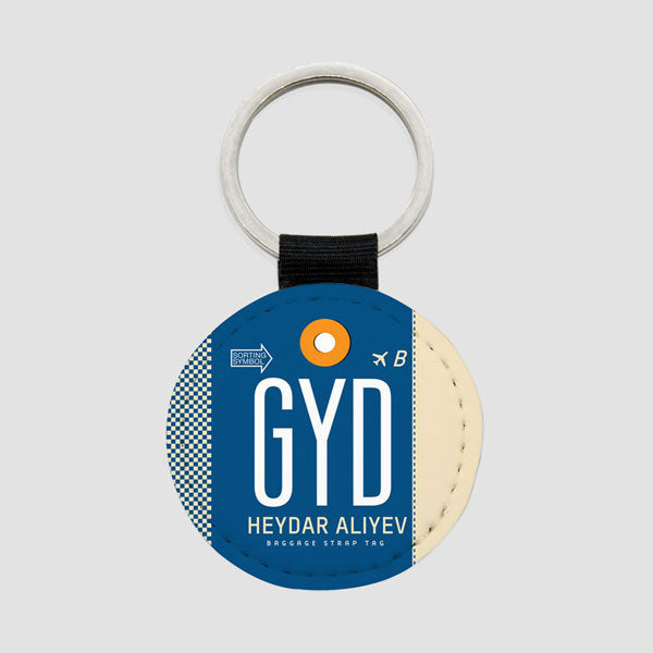 GYD - Porte-clés rond