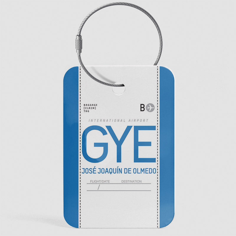 GYE - Étiquette de bagage