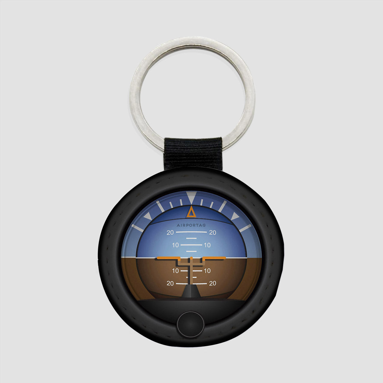 Gyroscope - Round Keychain