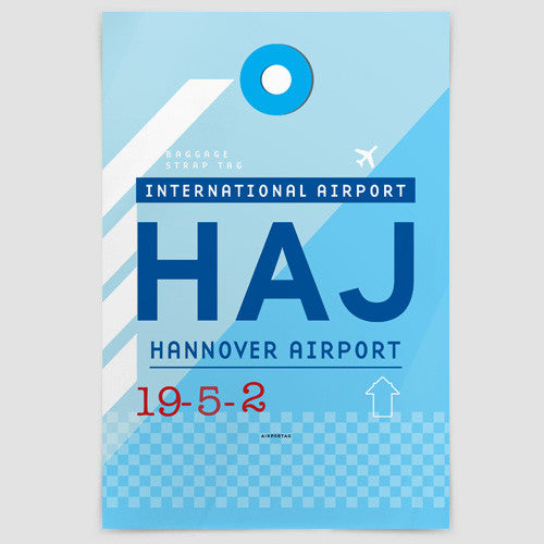 HAJ - Poster - Airportag