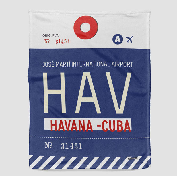 HAV - Blanket - Airportag