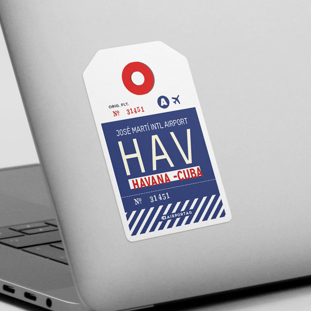 HAV - Sticker - Airportag