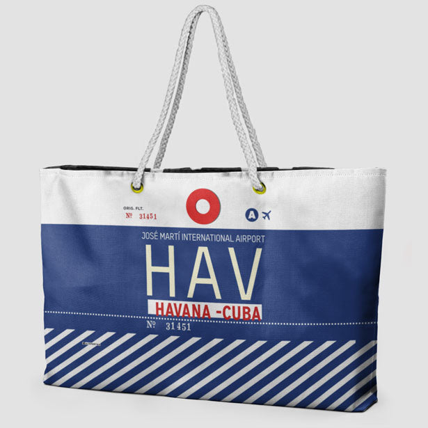 HAV - Weekender Bag - Airportag