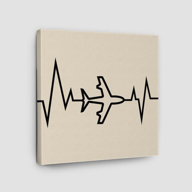 Heartbeat - Canvas - Airportag