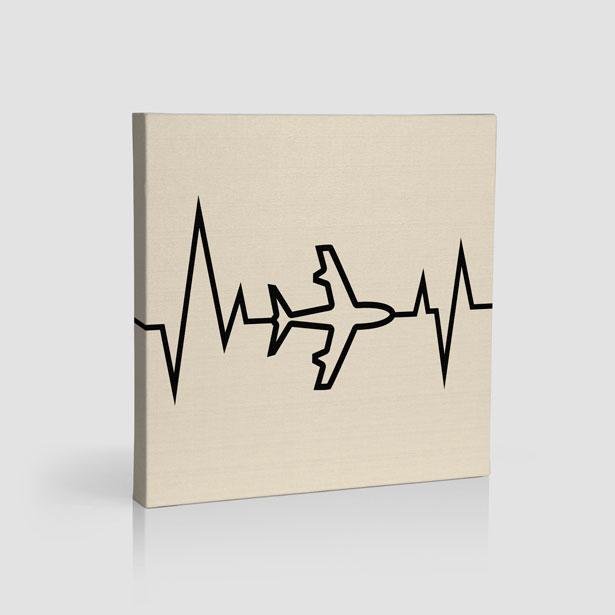 Heartbeat - Canvas - Airportag