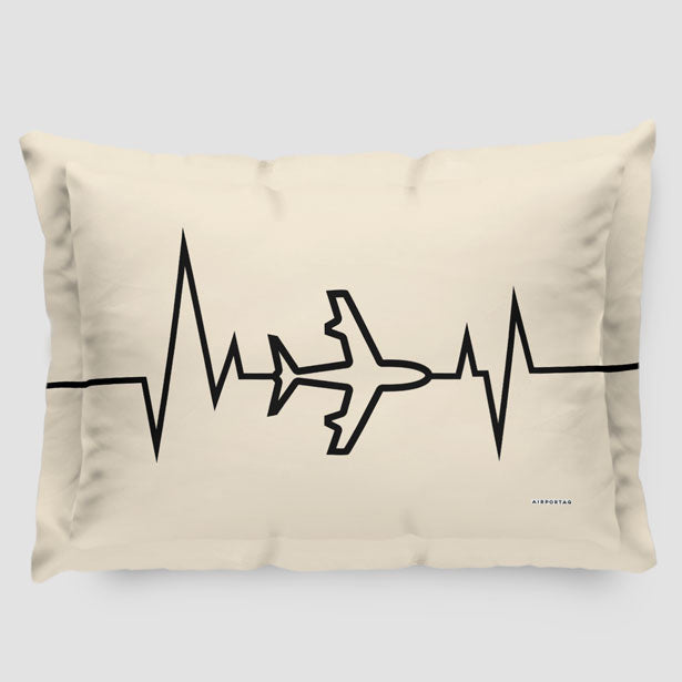 Heartbeat - Pillow Sham - Airportag