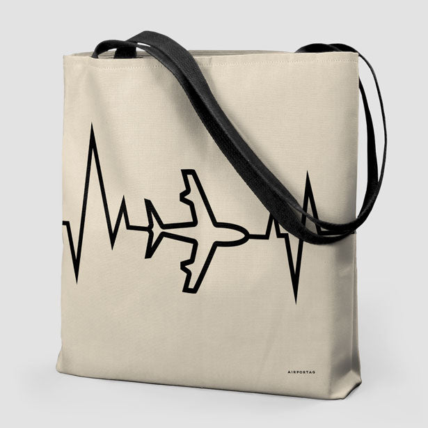 Heartbeat - Tote Bag - Airportag