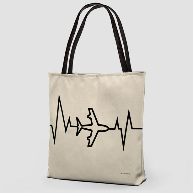 Heartbeat - Tote Bag - Airportag