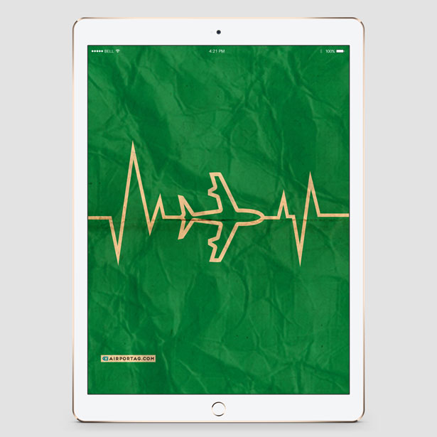Heartbeat - Mobile wallpaper - Airportag