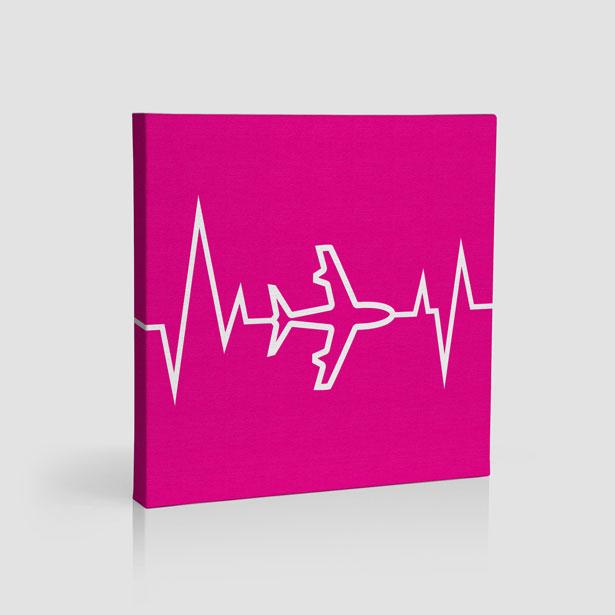 Heartbeat - Canvas - Airportag