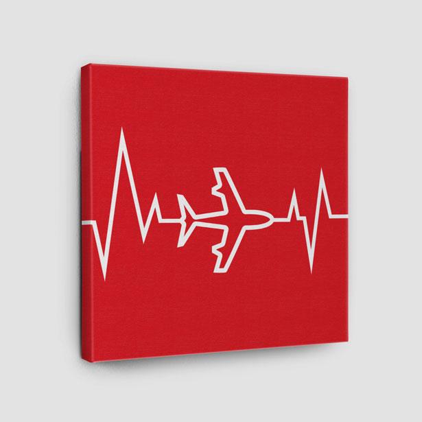 Heartbeat - Canvas - Airportag