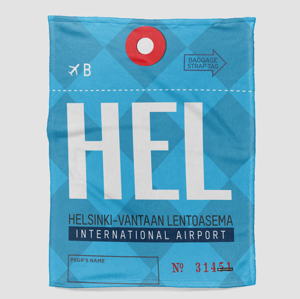 HEL - Blanket - Airportag