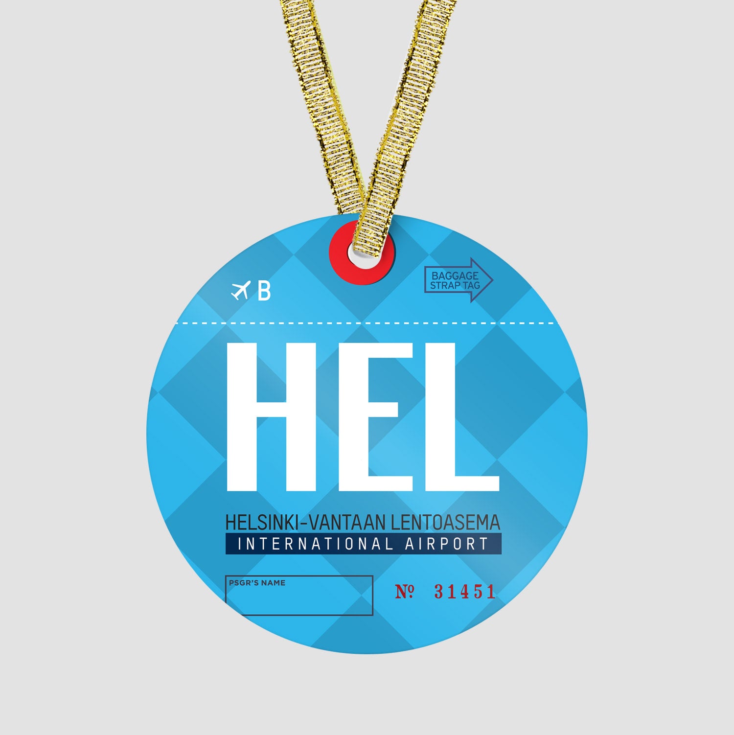 HEL - Ornament - Airportag