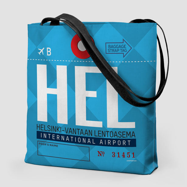HEL - Tote Bag - Airportag