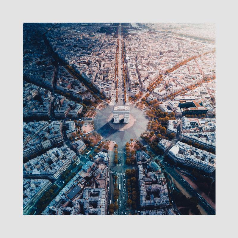 Paris Arc de Triomphe - Canvas - Airportag