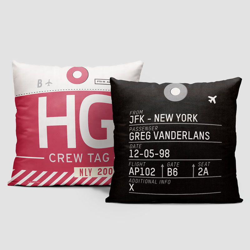 HG - Throw Pillow