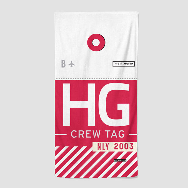 HG - Beach Towel - Airportag