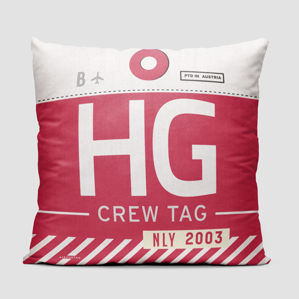 HG - Throw Pillow - Airportag