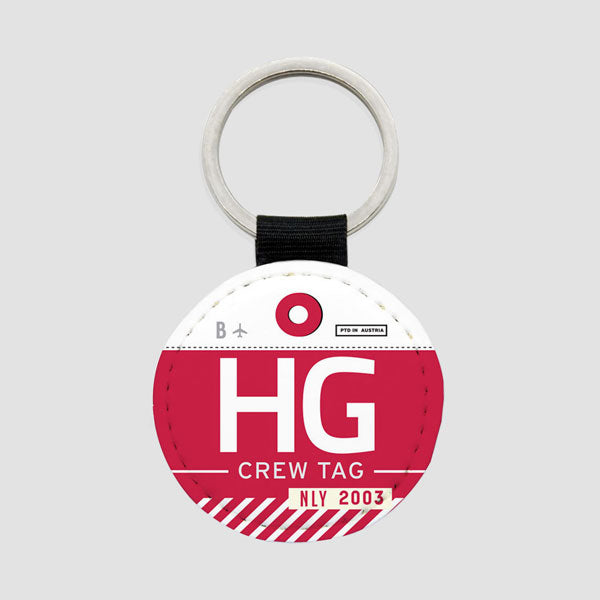 HG - Porte-clés rond